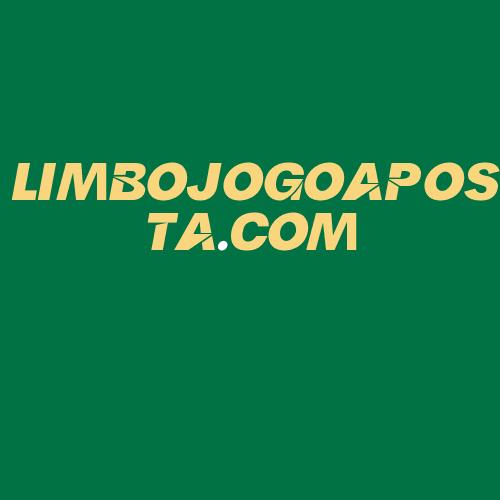 Logo da LIMBOJOGOAPOSTA